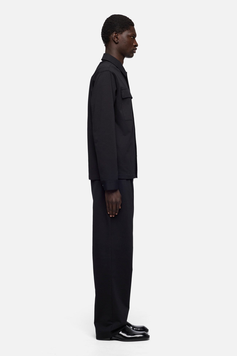 OVERSHIRT in Luxe Performance Knit Black 6