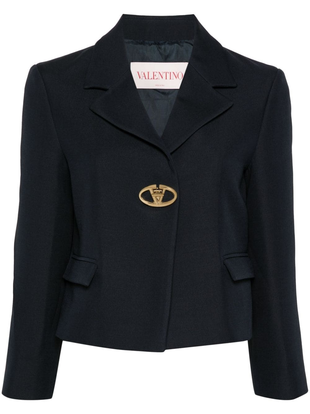 Valentino Crepe Couture cropped blazer | mytheresa | REVERSIBLE