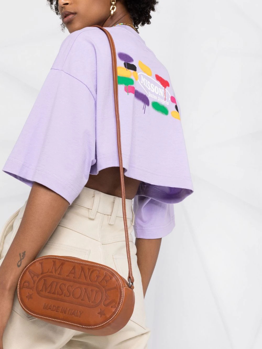 x Missoni logo-debossed camera bag - 3