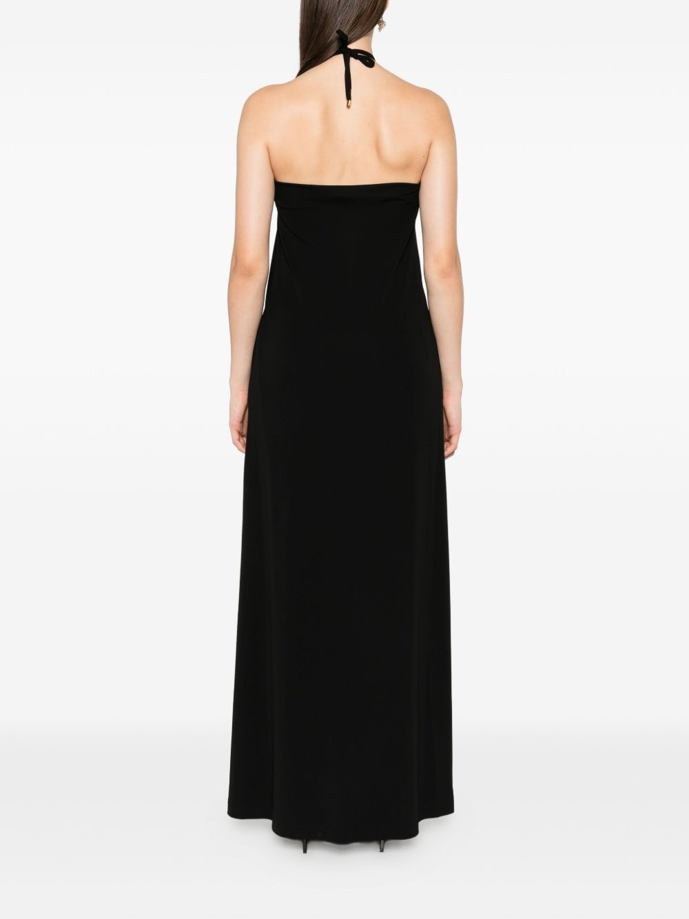 halterneck maxi day dress - 4