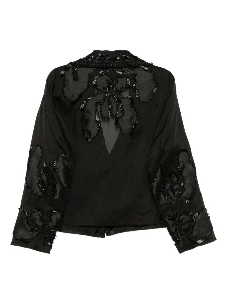 BIYAN sequin embellishment jacket outlook