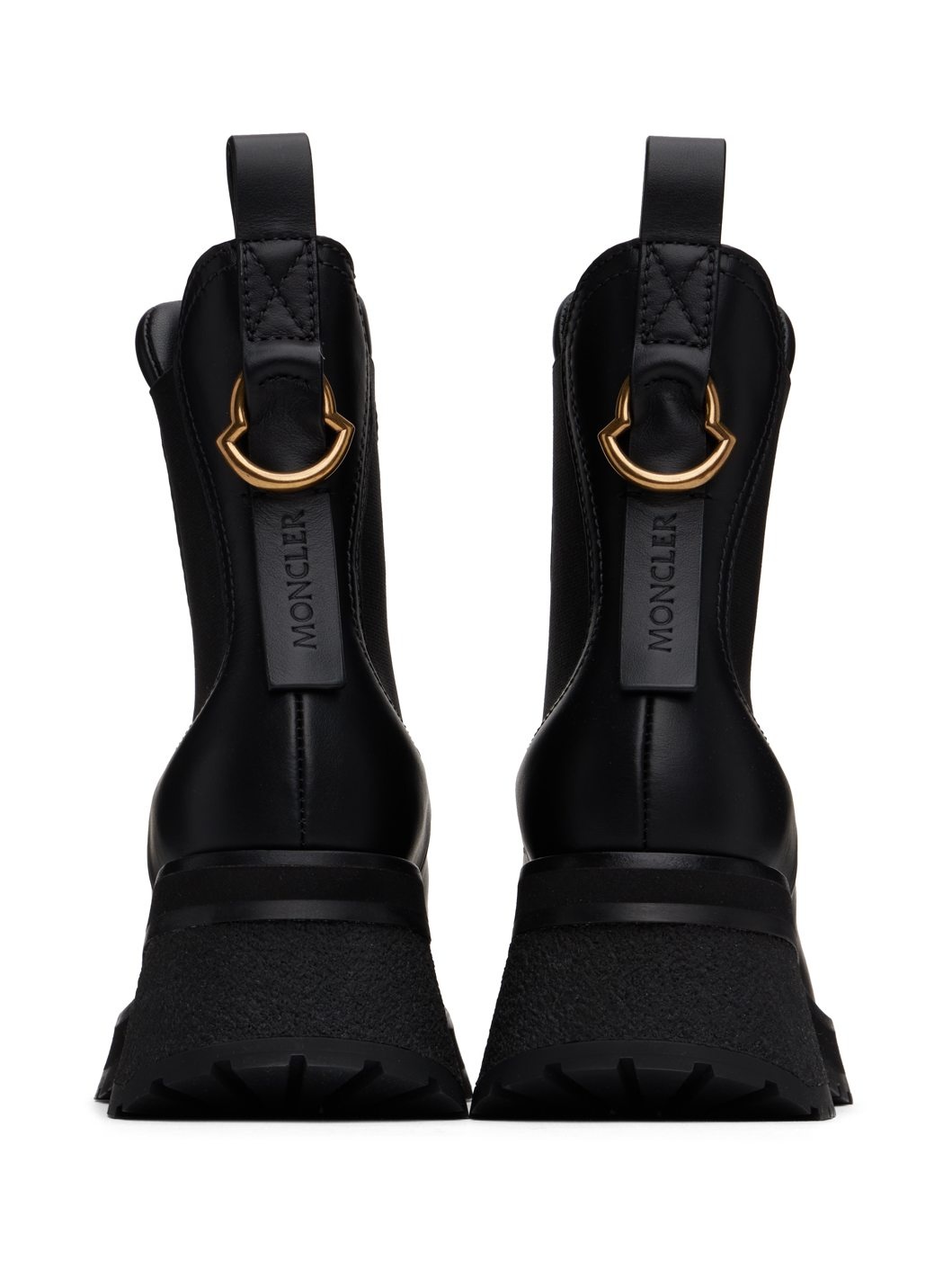 Black Gigi Leather Chelsea Boots - 2
