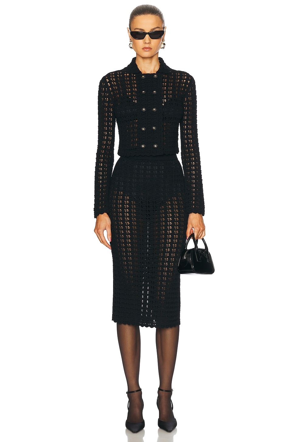 Crochet Midi Skirt - 5