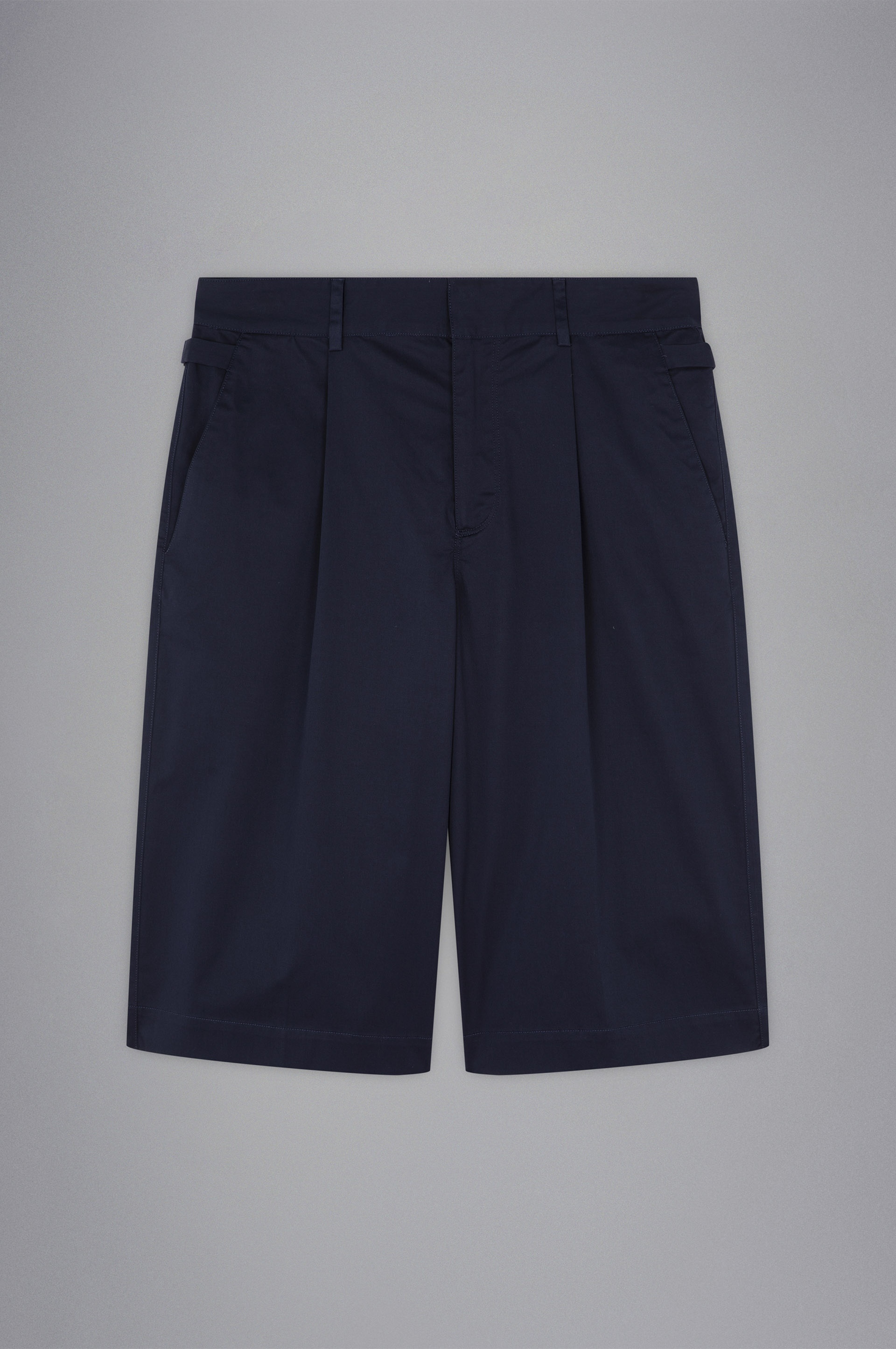 COTTON STRETCH BERMUDA SHORTS - 1