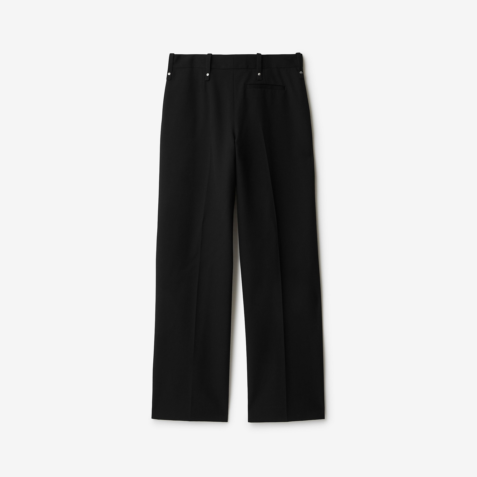 Wool Blend Tailored Trousers - 5