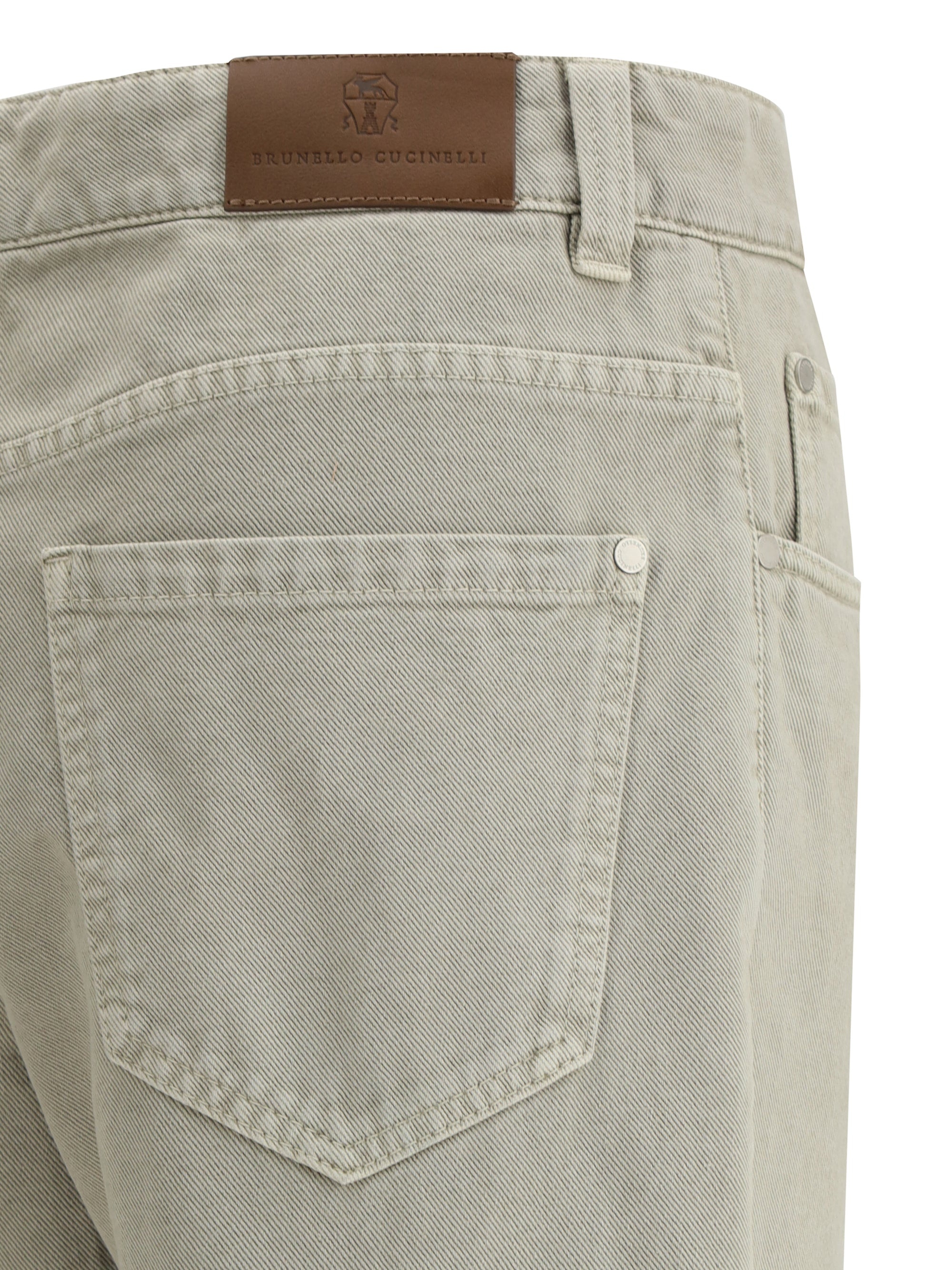 Brunello Cucinelli Women Straight Dyed Jeans - 3