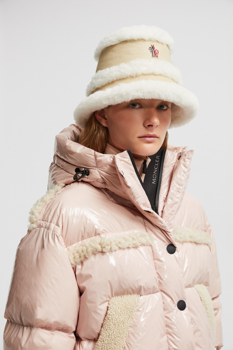 Moncler Grenoble Reversible Shearling Bucket Hat outlook