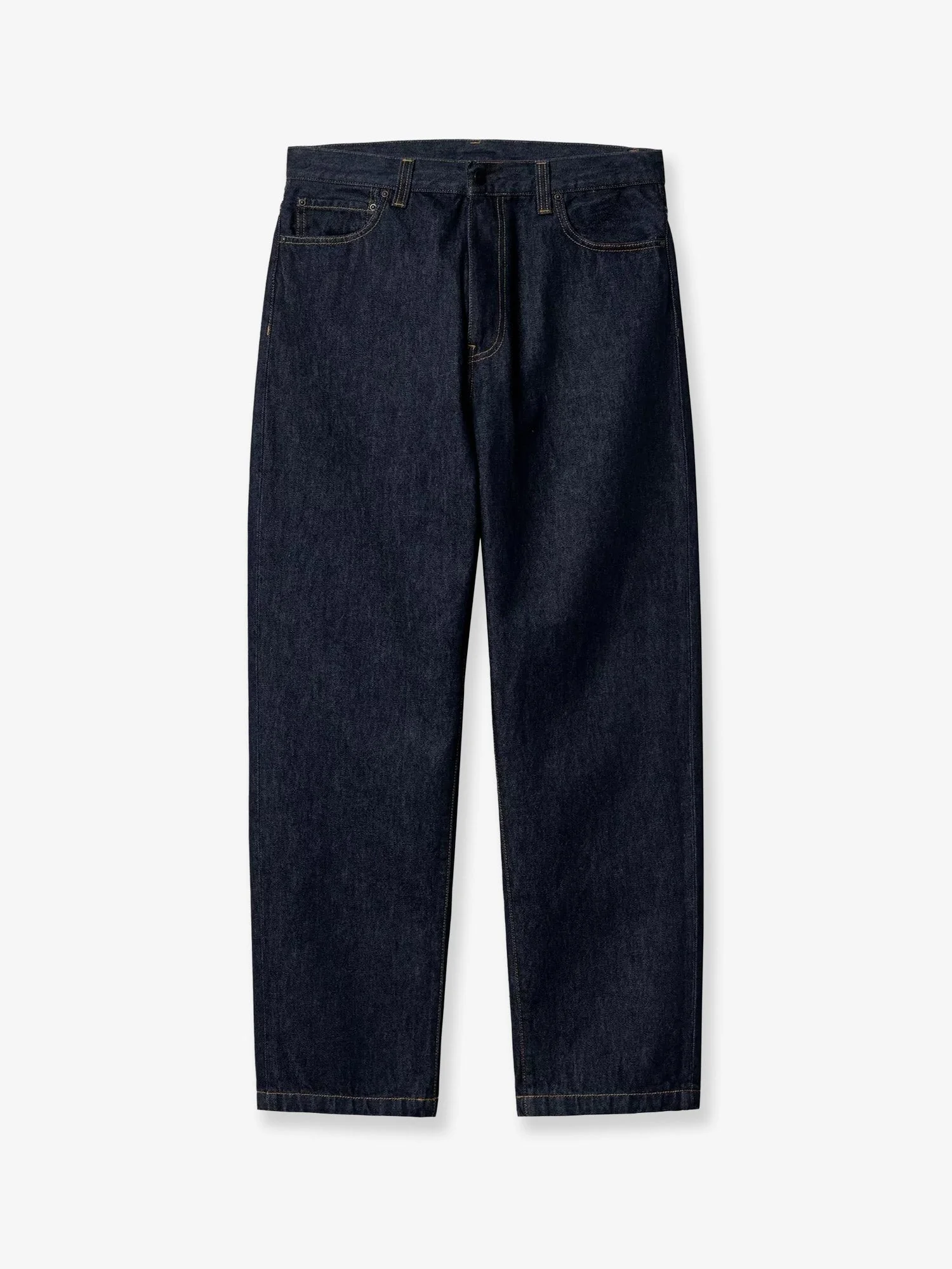 Carhartt Wip Aaron Pant Jeans In Blue Denim With Washed Out Effect - 1