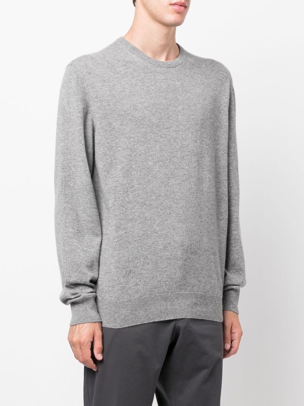 crew neck cashmere sweater - 3