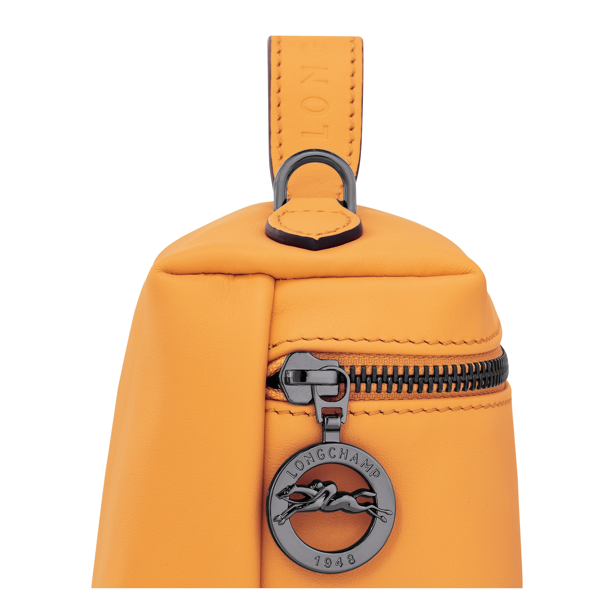 Le Pliage Xtra XS Vanity Apricot - Leather - 5