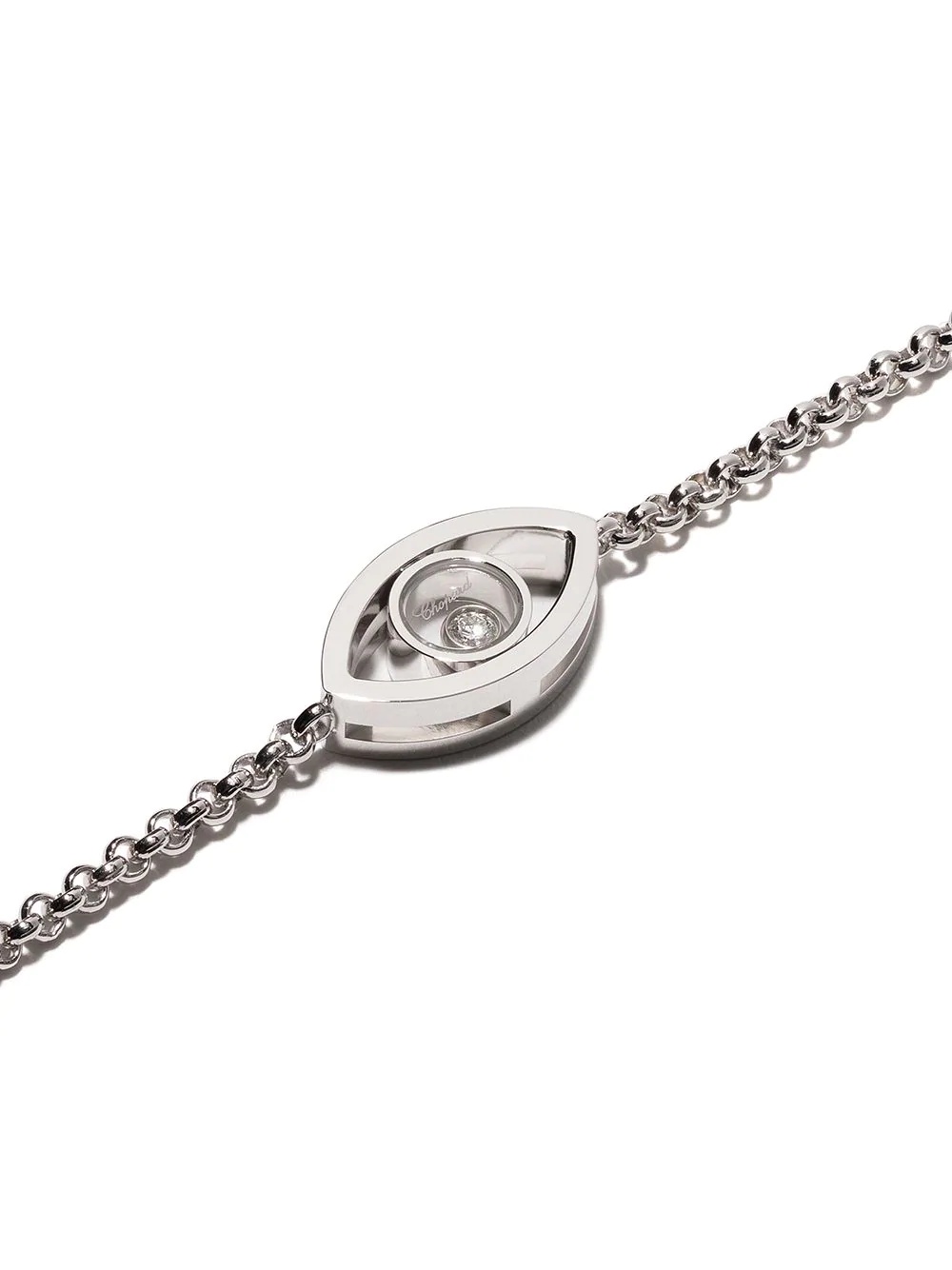 18kt white gold Good Luck Charms diamond bracelet - 3