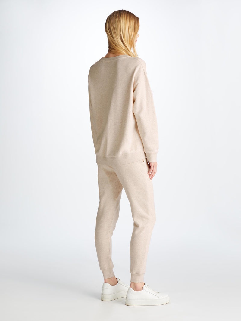 Women's Sweatshirt Quinn Cotton Modal Oat - 3