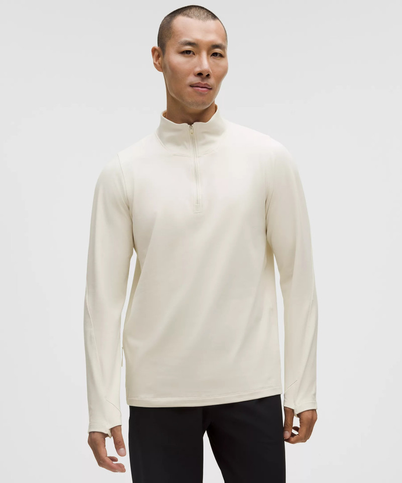 Rulu Fleece Half-Zip Long-Sleeve Shirt 1