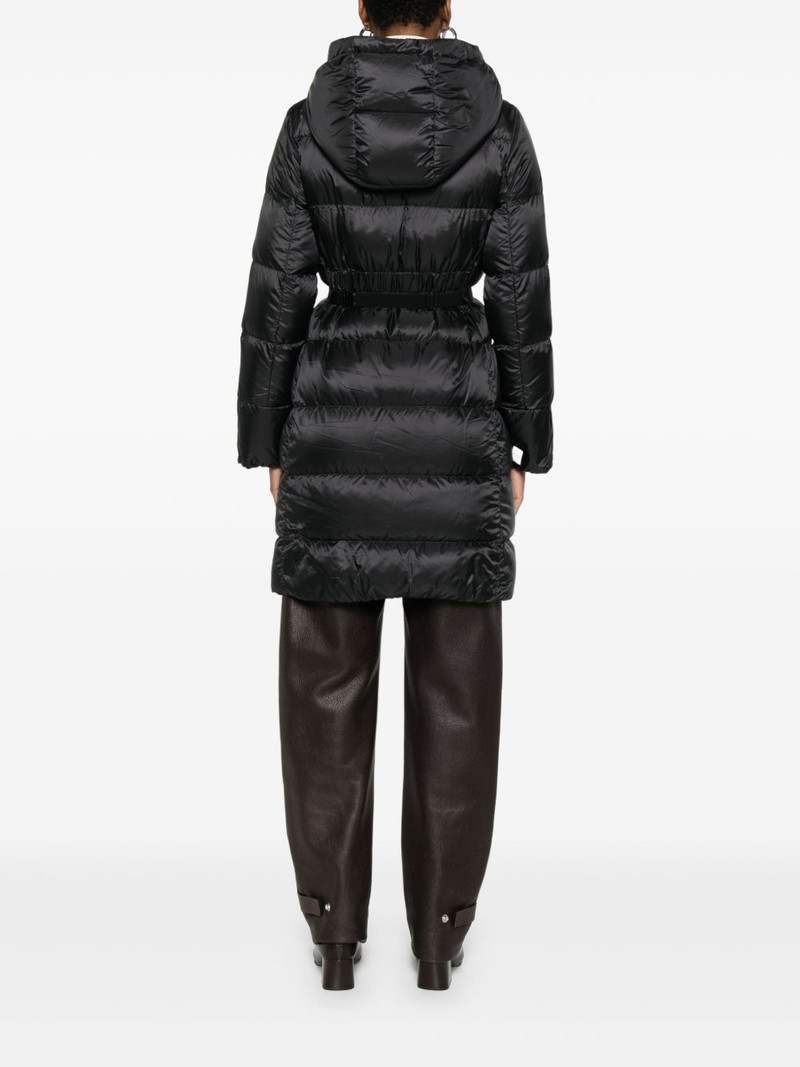 hooded belted coat 4