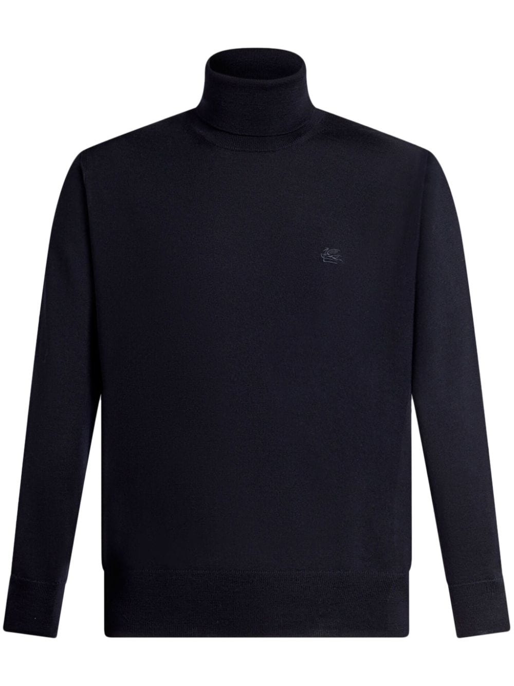 Pegaso-embroidered wool jumper - 1