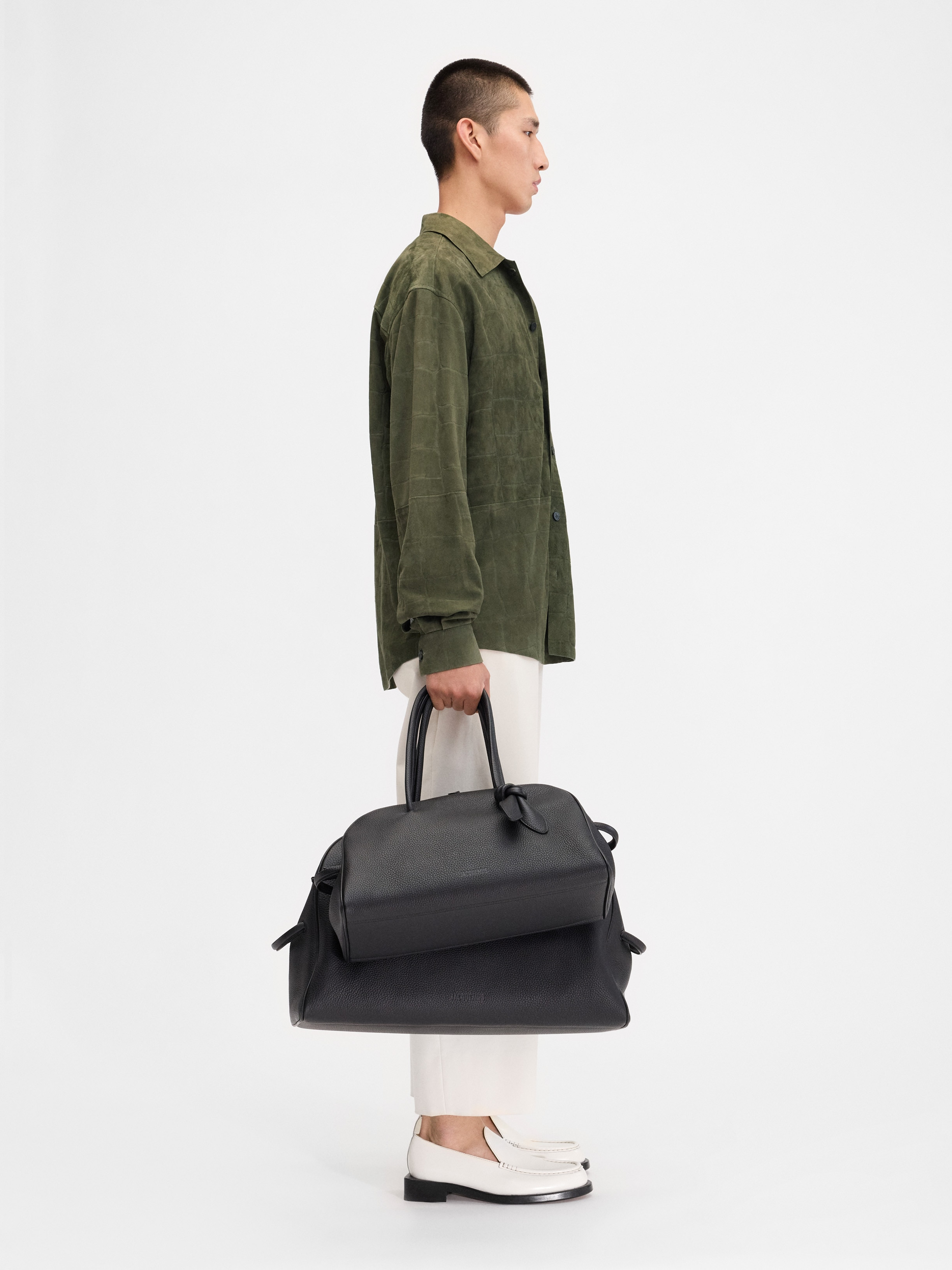 The Croco leather shirt - 3