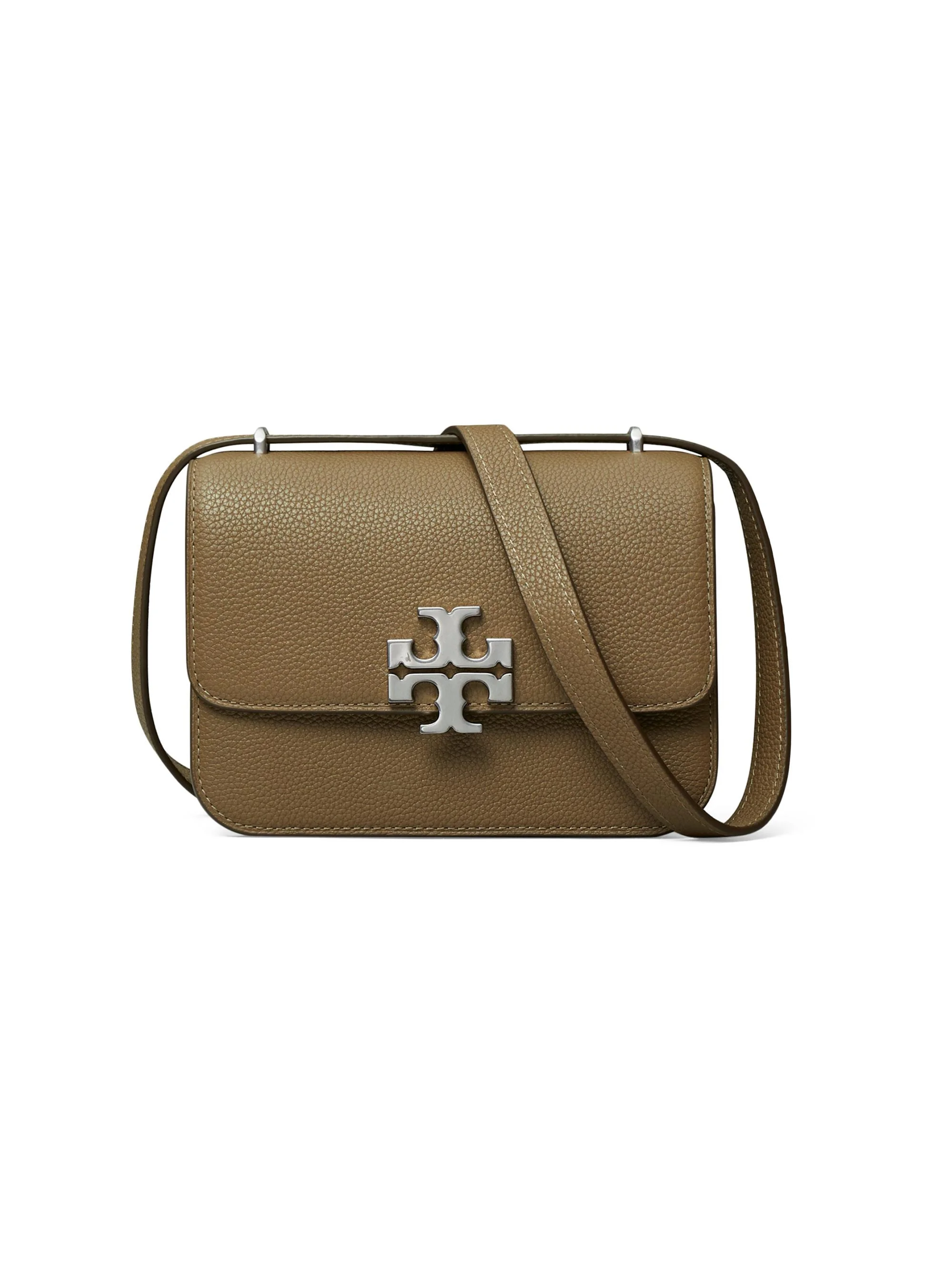 Women's Eleanor Leather Crossbody Bag - Wild Mushroom - 1
