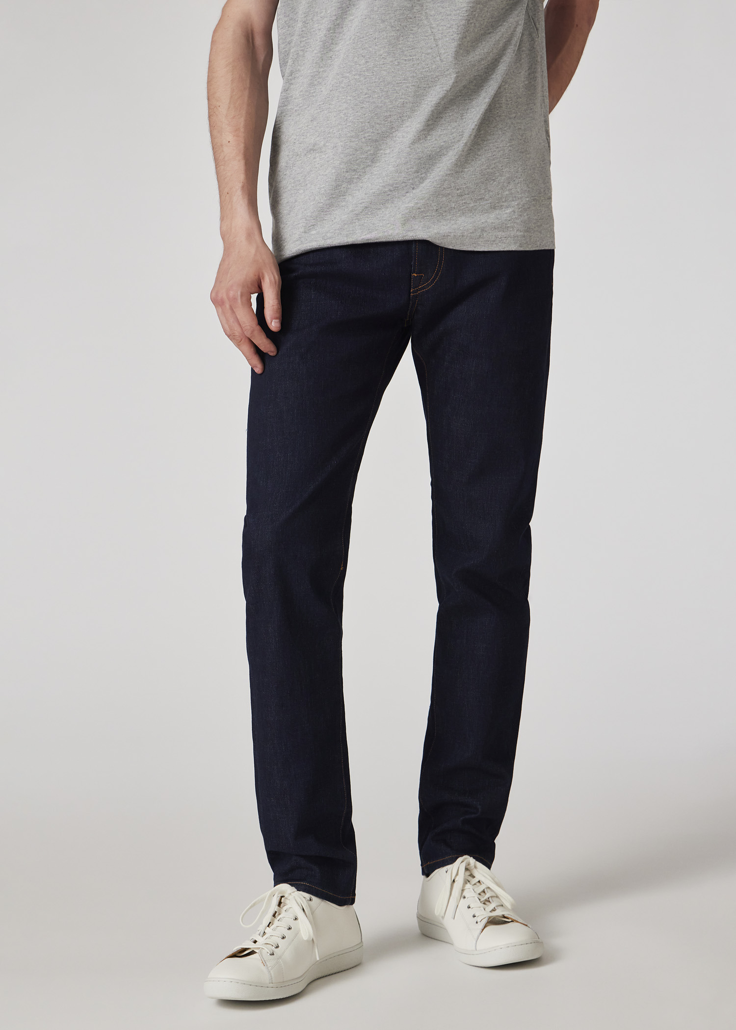 Slim-Fit 'Crosshatch Stretch' Jeans - 4