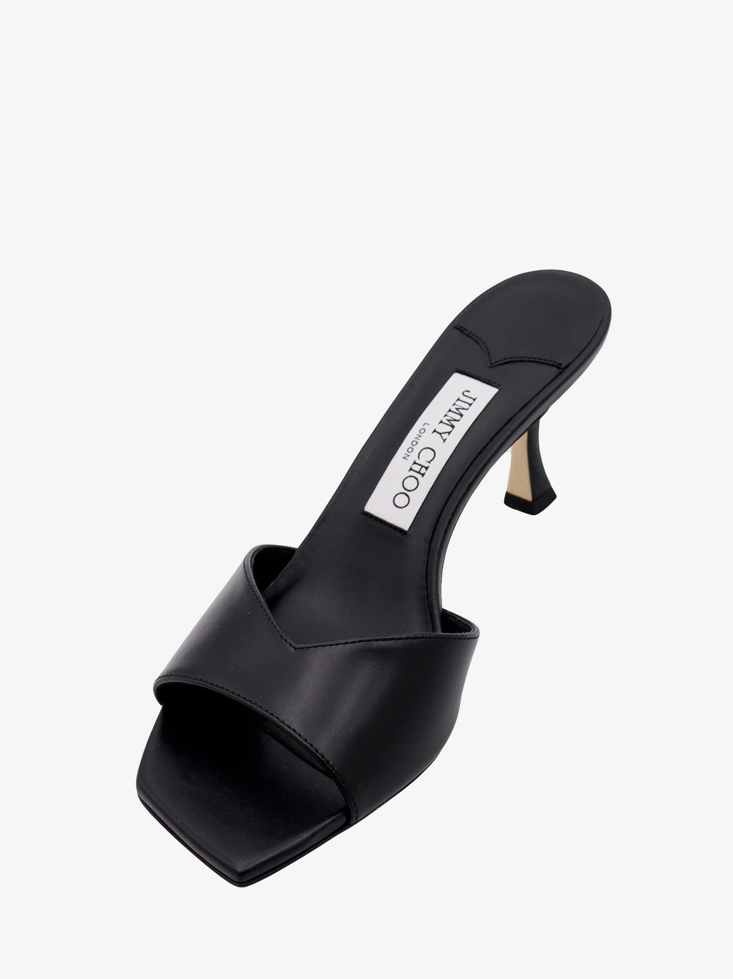 Jimmy Choo Women Skye 70 Leather Heel Sandals - 4