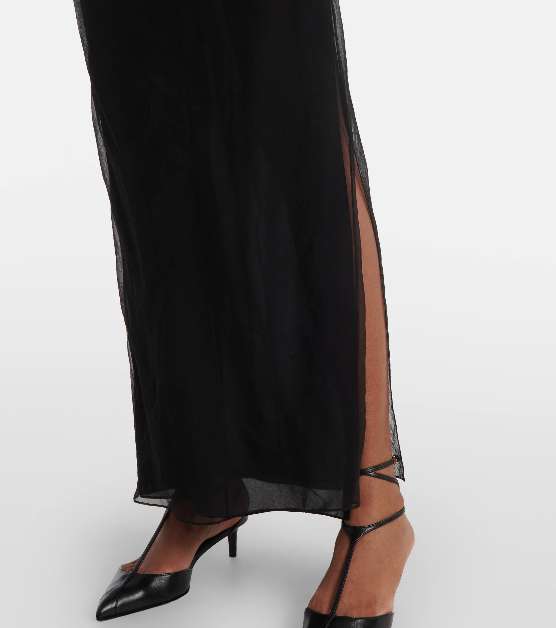 Jeanty tulle maxi dress - 6