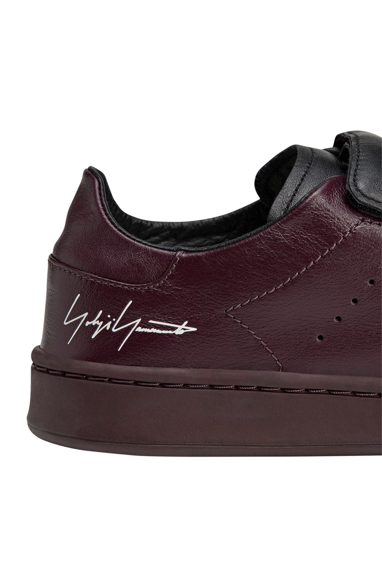 Y-3 Gender Inclusive Stan Smith Sneaker in Shadow Maroon/Black at Nordstrom - 9