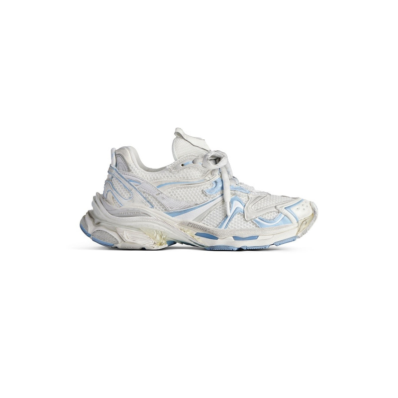 Women's Runner 2.0 Sneaker in White/light Blue/grey - 1
