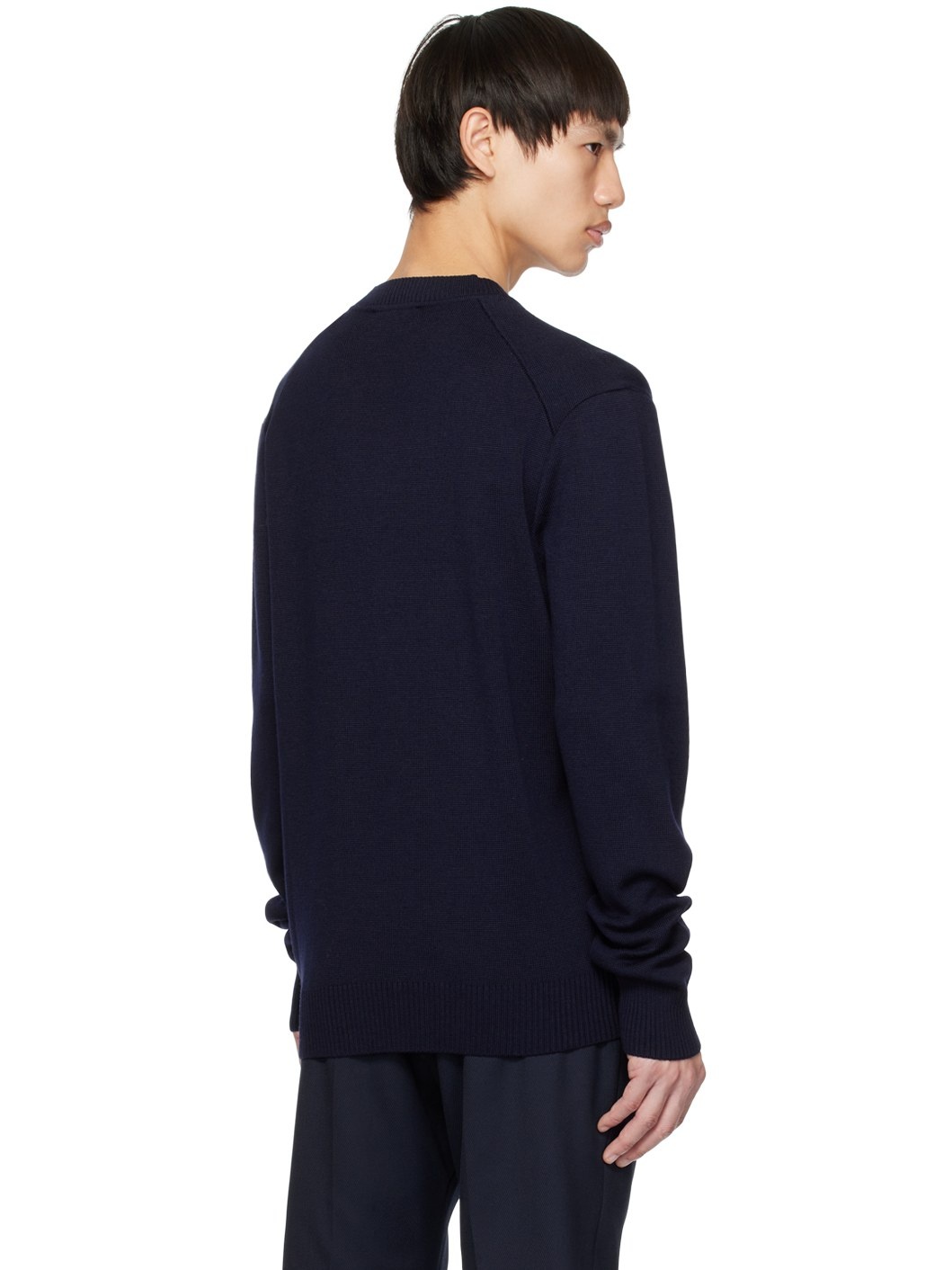 Navy Ami De Cœur Sweater - 3