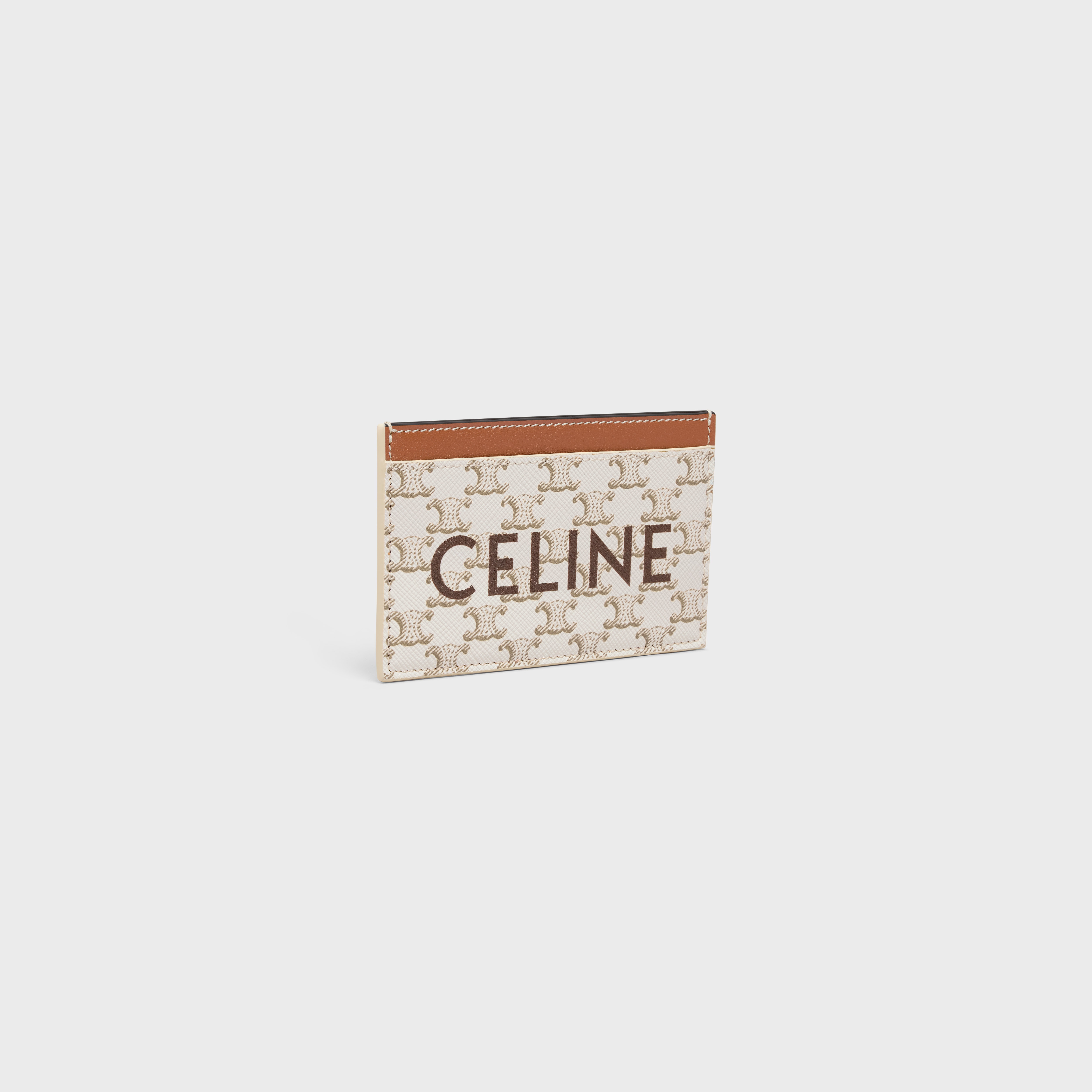 Card holder in Triomphe canvas with Celine Print - 2