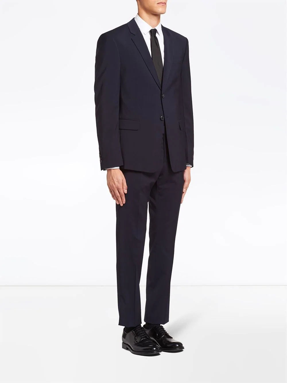 two-piece wool suit - 3