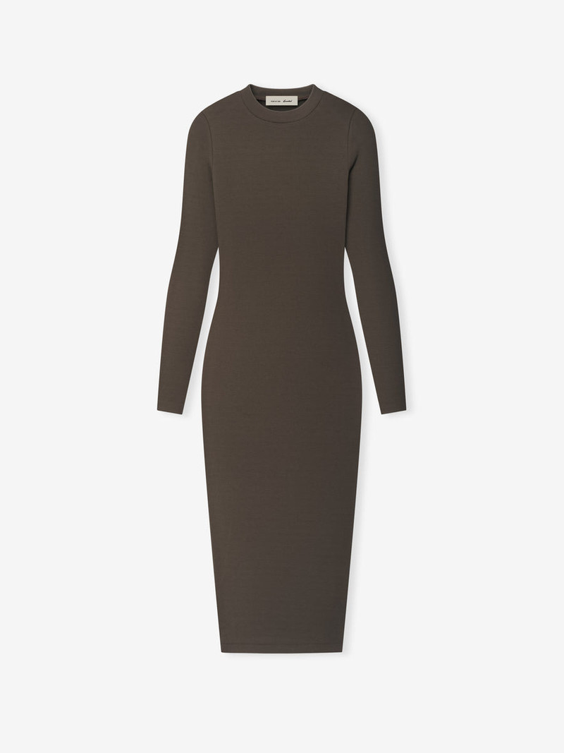 Fitted Long Sleeve Dress 1