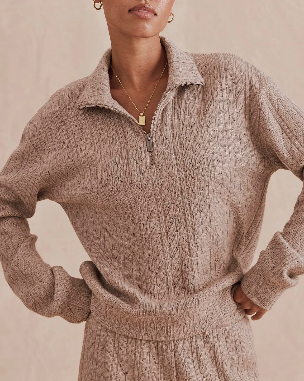 Sweatersoft Quarter Zip Sweater - 1