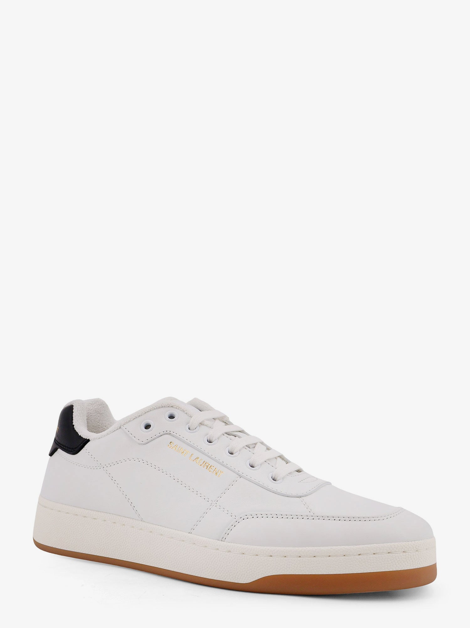 Saint Laurent Leather Sneakers - 2