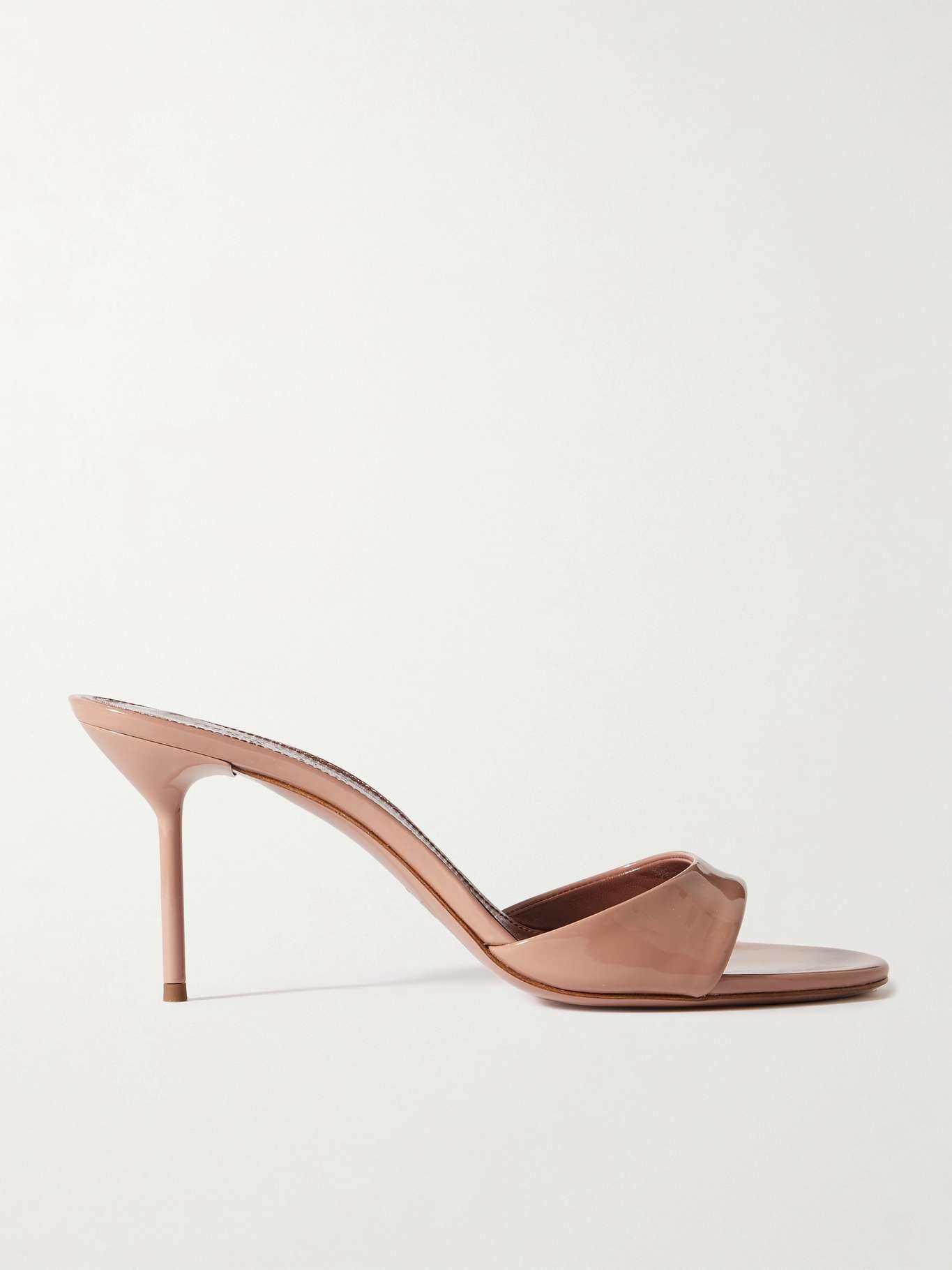 Lidia patent-leather mules - 1