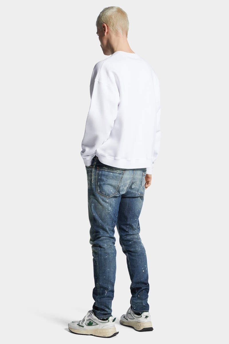 MEDIUM GALAXY WASH COOL GUY JEANS - 4