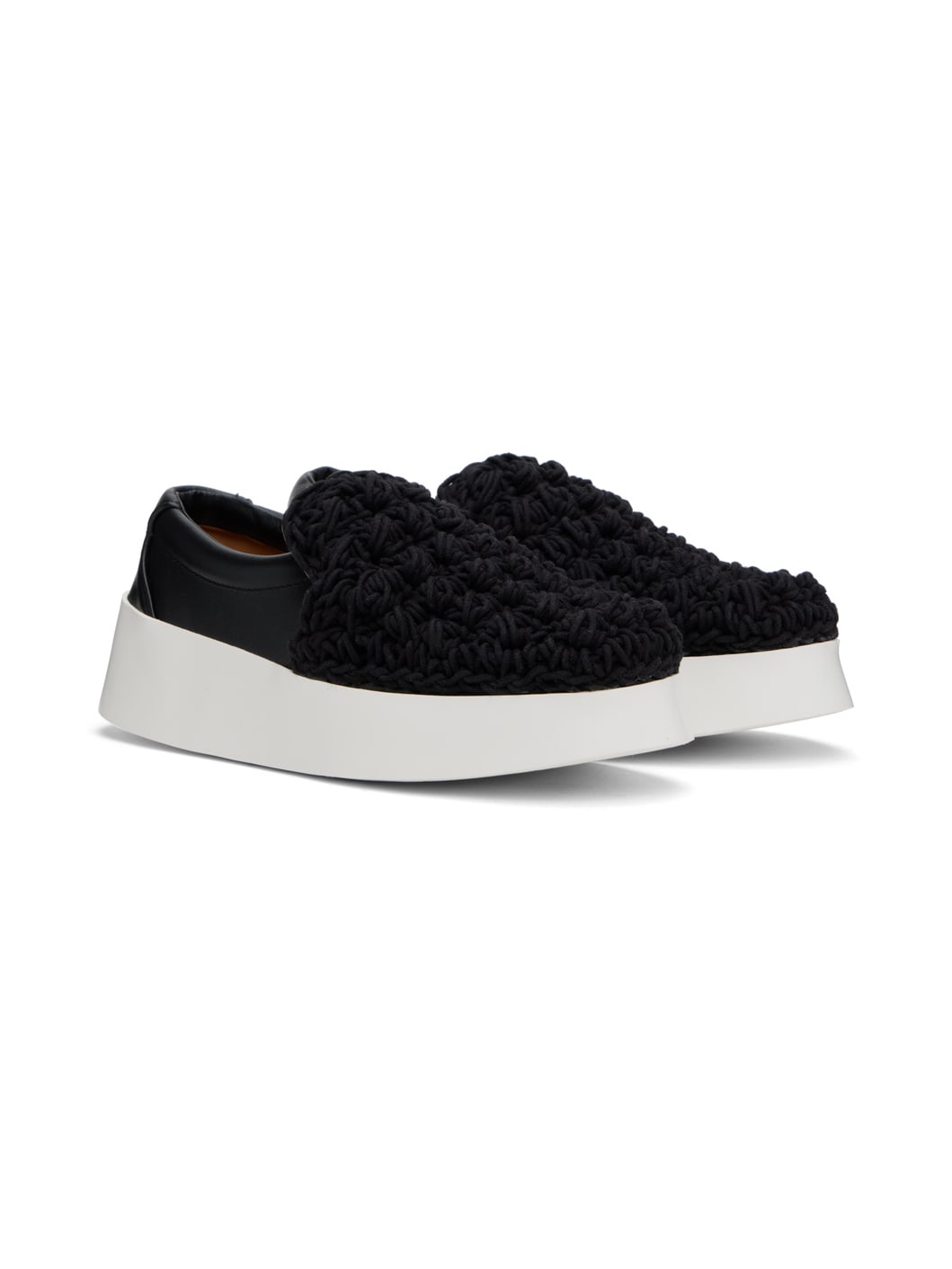 Black Popcorn Sneakers - 4