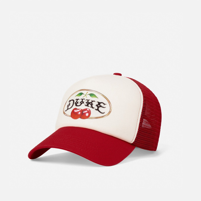 Duke Cherry Red Trucker Cap 3
