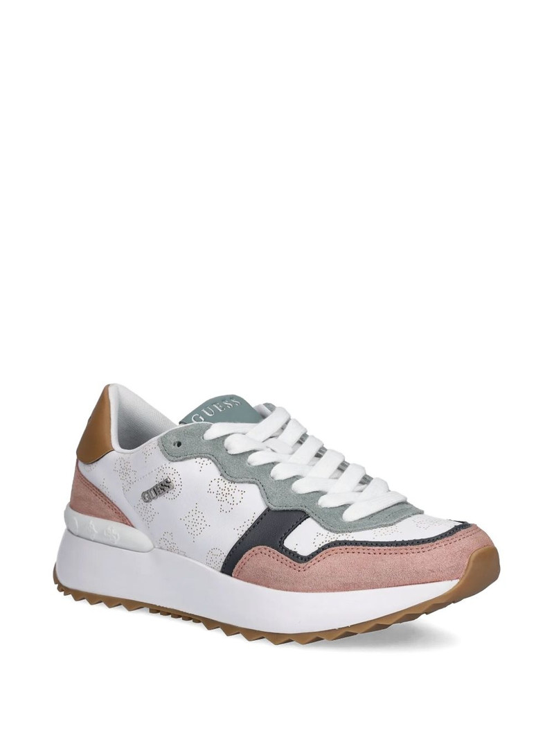 GUESS USA logo-detail platform sneakers outlook