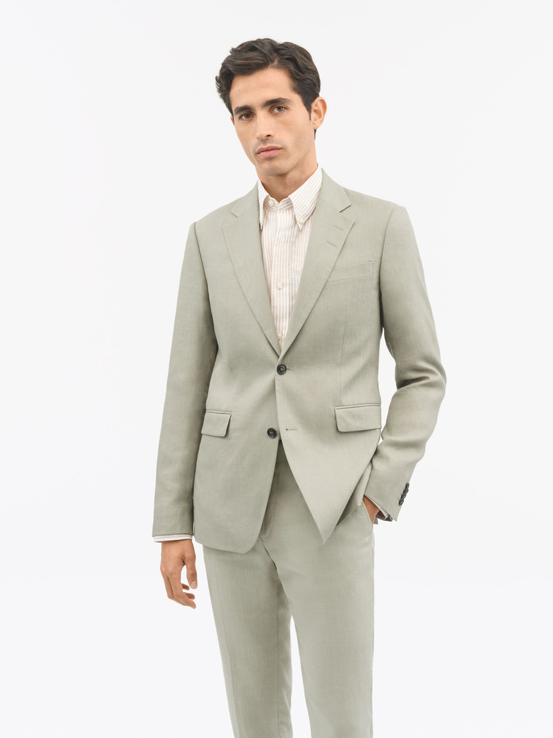 TIGER OF SWEDEN Justin Slim-Fit Linen Jacket outlook