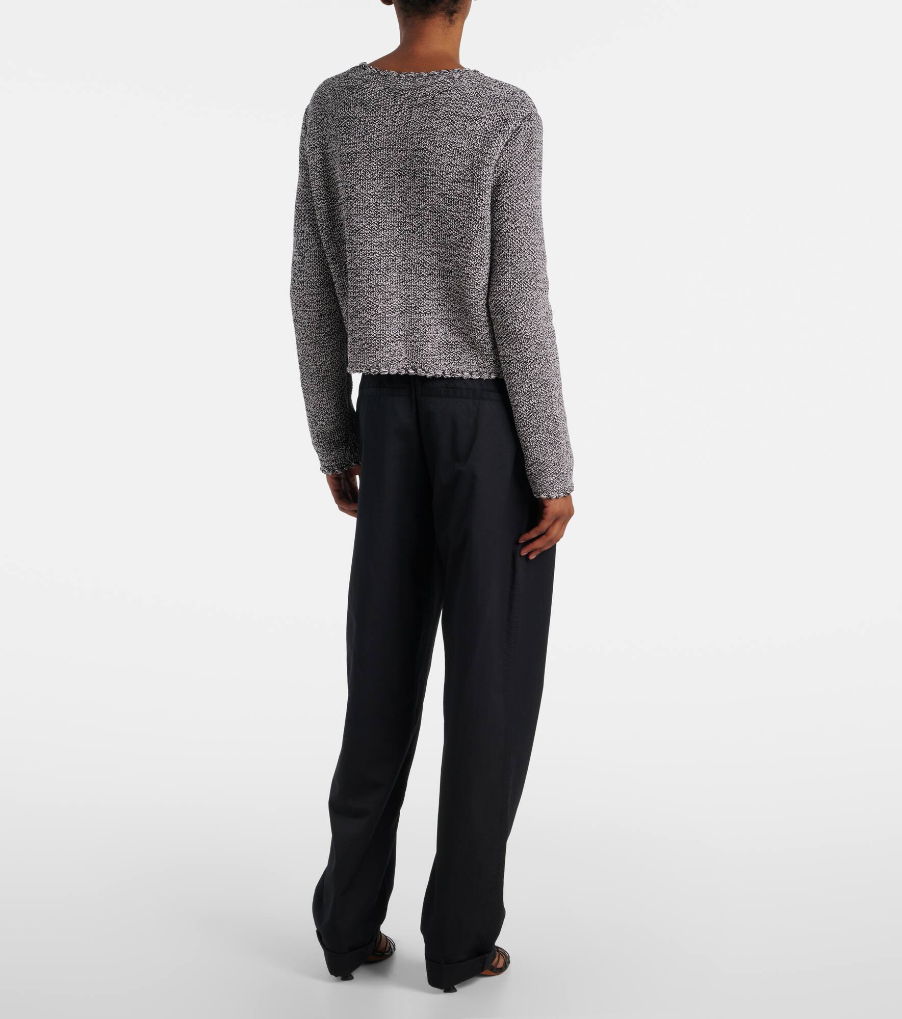 White Label Nidia macramé cotton jacket - 3