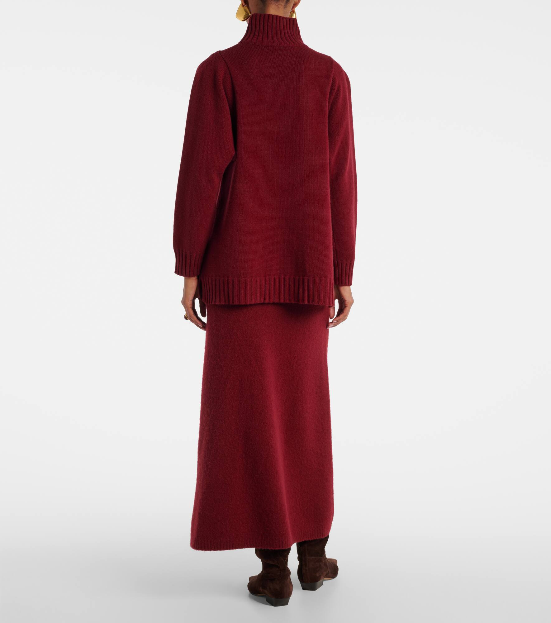 Cashmere turtleneck sweater - 3