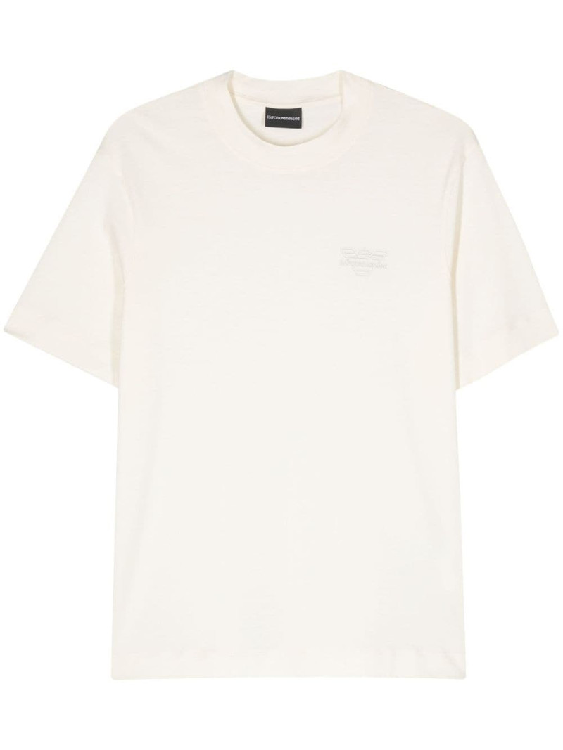 rubberised-logo T-shirt 1