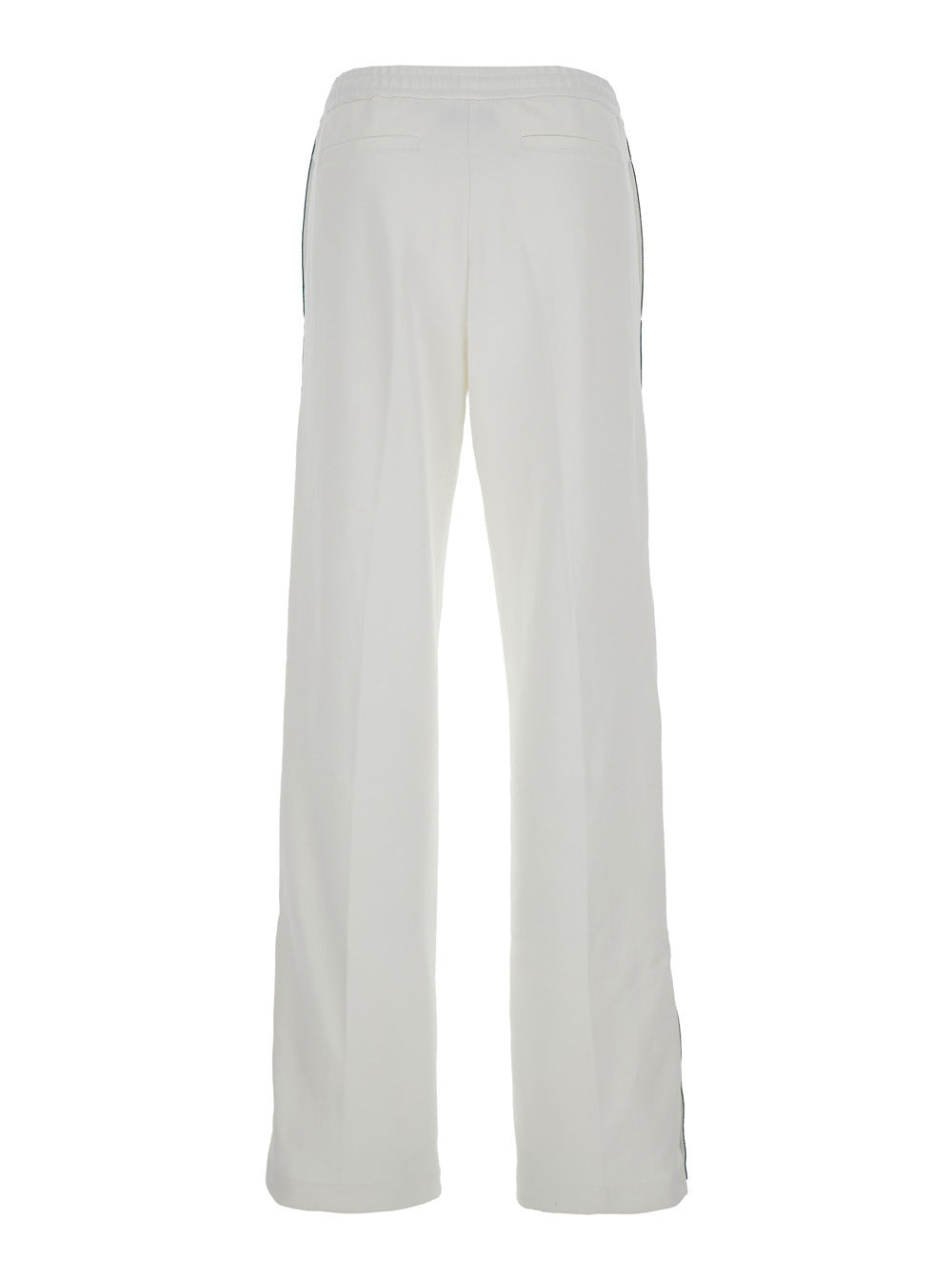 Gucci Women White Joggers Pants With Logo Embroidery And Web Detail In Polyamide Woman - 2