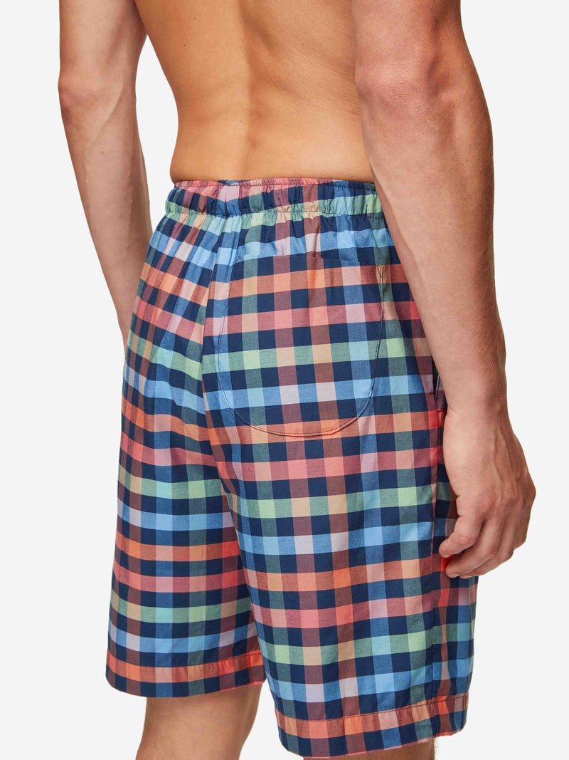 Men's Lounge Shorts Barker 34 Cotton Multi - 5