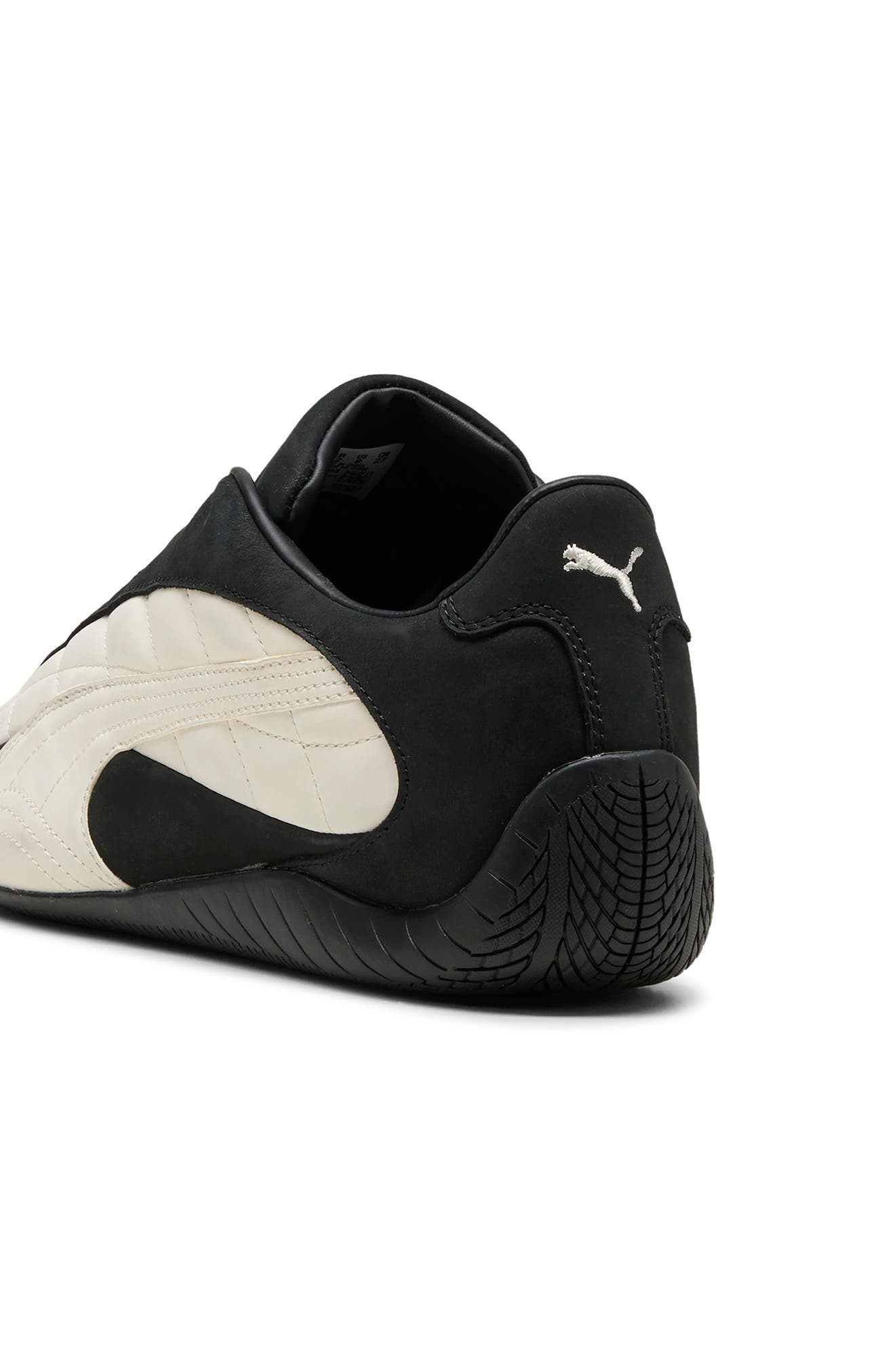 PUMA Speedcat Plus Quilted Sneaker in Puma Black/Frosted Ivory at Nordstrom - 3