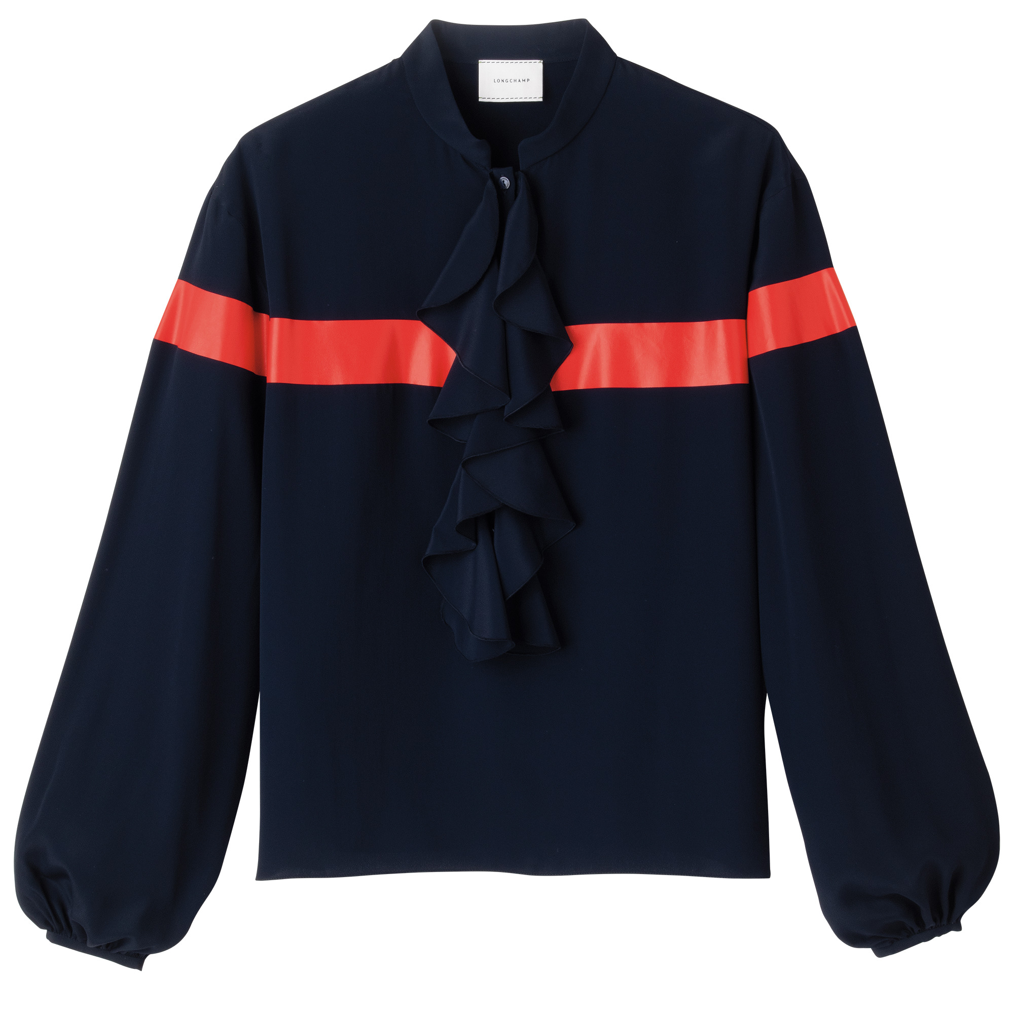 Fall-Winter 2023 Collection Blouse Navy - OTHER - 1