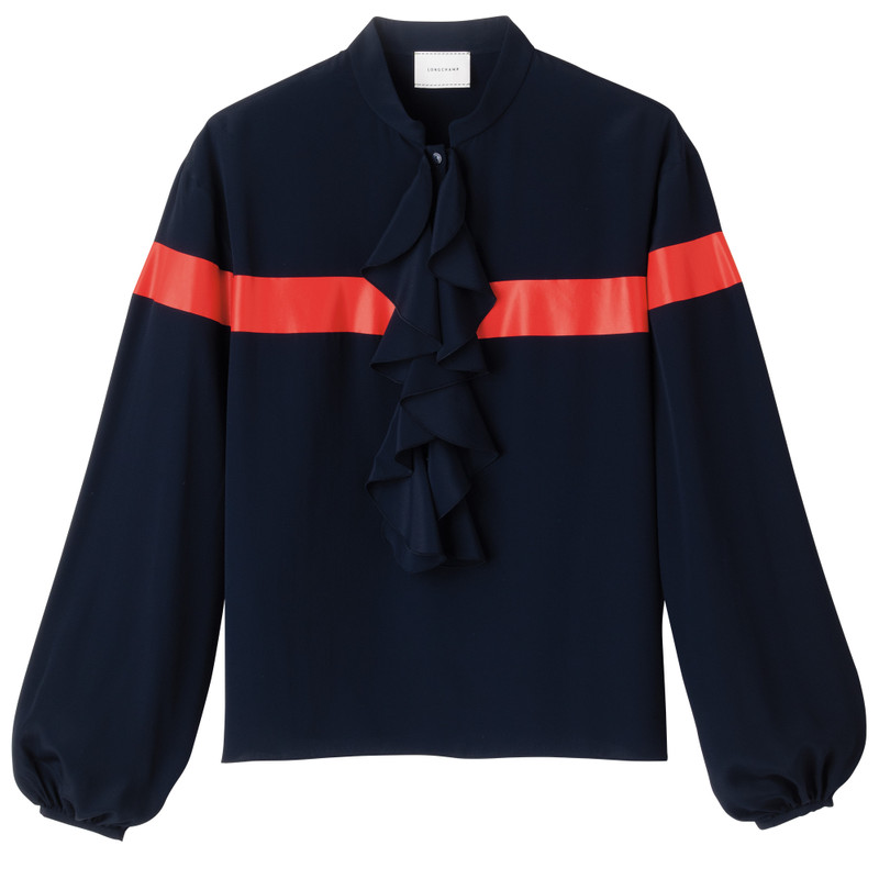 Fall-Winter 2023 Collection Blouse Navy - OTHER 1