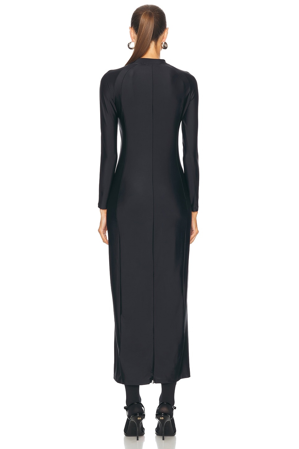 Rashguard Long Sleeve Midi Dress - 3