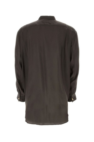 MAGLIANO Dark brown viscose shirt outlook
