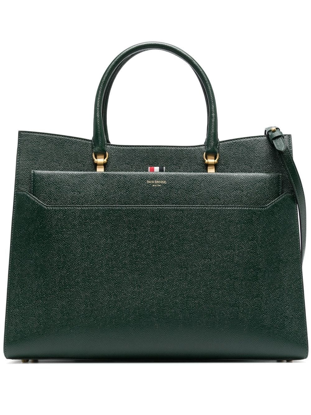 large pebble Duet tote - 1