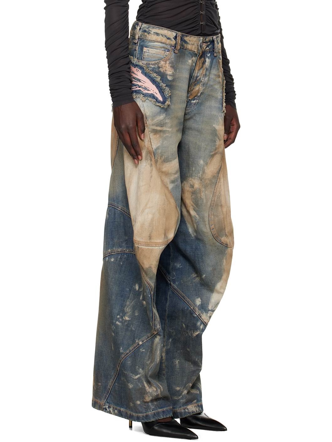 Blue Loose-Fit Jeans - 2